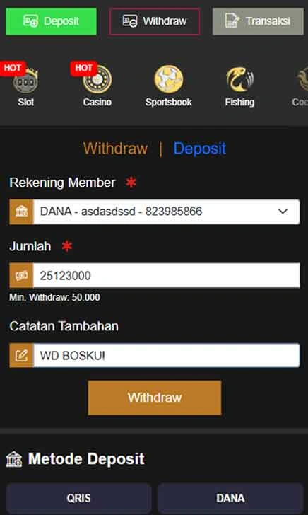 cara wd 77singa Slot Update Top